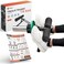 Lifepro Tib Bar - Tibialis Bar for Ankle and Shin Strength Training, Tibia Dorsi Calf Machine for Stronger Shins - Fits 2" Olympic Weight Plates, Tibialis Anterior Exercise Equipment