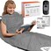 LifePro Sauna Blanket with Remote New Features - Portable Far Infrared Sauna for Home Detox Calm Your Body and Mind in Dark Gray Color - Sauna with 4 Disposable Sauna Wraps