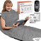 LifePro Sauna Blanket for Detoxification - Portable Far Infrared Sauna for Home Detox Calm Your Body and Mind Large Gray - Sauna for in-Home Use