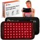 Lifepro Micro Red Light Therapy Belt with Vibration - NIR &amp; Red Light Therapy for Body - Target Discomfort, Accelerate Recovery, &amp; Boost Athletic Performance - Red, NIR, Pulse, Vibration, &amp; Intensity