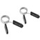 ProsourceFit Olympic Barbell Spring Clip Collar 2-inch Pair with Easy-Grip Handles for Weightlifting,Powerlifting and Strength Training