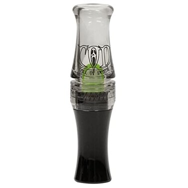 Zink Calls of Death (COD) Polycarbonate Hand-Tuned Short Reed Waterfowl Canada Goose Hunting Game Call - Power, Volume &amp; Speed in One Call, Gun Smoke