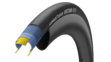 Goodyear Vector 4Season Clincher Tire Black, 700 x 30mm