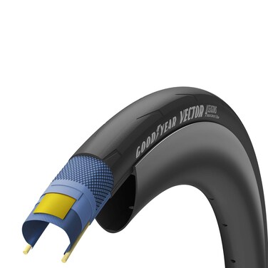 Goodyear Vector 4Season Tubeless Tire Black, 700 x 30mm