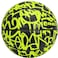 AND1 Fantom Graffiti Rubber Basketball Game Ready, 27.5 Inches, Youth Size 5, Made for Indoor and Outdoor, Sold Deflated (Pump NOT Included), Volt