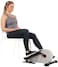Sunny Health &amp; Fitness Fully Assembled Magnetic Under Desk Elliptical Peddler, Portable Foot &amp; Leg Pedal Exerciser(White) - SF-E3872