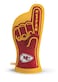 NFL Kansas City Chiefs NFL Kansas City ChiefsNFL #1 Oven Mitt, Red, Dimensions: 13.25" x 6.5