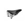 Brooks B67 Single Rail Saddle Black Black Rail/Chrome Spring