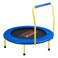 VEVOR 3FT Trampoline for Kids, 36" Trampolines Indoor/Outdoor Trampoline for Toddlers, Foldable Mini Baby Trampoline with Foam Handle, Recreational Trampoline Birthday Gift for 3+ Years Kids