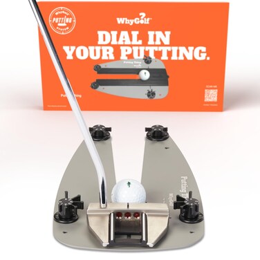 WHYGOLF Putting Thing - Perfect Your Putting Stroke with Adjustable Putting Gates, for Putting Green &amp; Home Practice, Golf Putter Teaching &amp; Training Aid for Club Practice Equipment