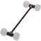 Jayflex Hyperbell Bar - Convert Dumbbells to Barbell Set for Home Fitness - Adjustable &amp; 200 lb Capacity Weight Barbell for Weight Lifting