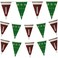 Bashout 100 feet Football Pennant Banner Flags, Multi Color, Football Parties Decoration, Tailgate Party Supplies, Game and Birthday