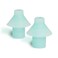 Navage Nose Pillow Pair (Standard) - Navage Nose Pillows for Navage Nasal Irrigation System - Medical Grade Silicone Nose Buds - Compatible with All Navage Nasal Rinse Devices