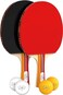 NIBIRU SPORT Professional Ping Pong Paddles Set of 2 - Table Tennis Paddles Set of 2 with 4 Balls and Carry Bag/Storage Case - Table Tennis Equipment &amp; Ping Pong Accessories