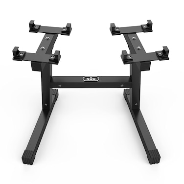 Nuobell Adjustable Dumbbell Rack and Stand. Perfect Home-Gym Dumbell Rack for At-Home Nuobell Workouts. Safe, Convenient and Prevents Accidents. This is a Nuobell Dumbbell Rack Stand Only, No Weights