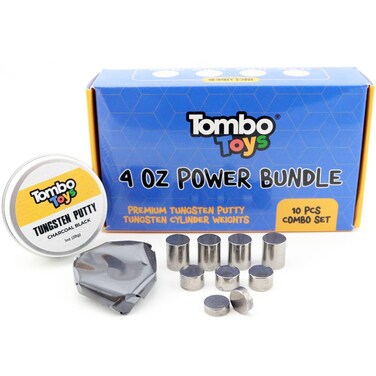 Pinewood Car Derby Weights Tungsten (4 Oz Bundle) - Pine Race Car Incremental Cylinder Tungsten Weights Tungsten Putty