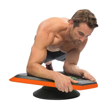 Stealth Core Trainer Personal - Dynamic Ab Plank Workout, Interactive Fitness Board Powered By GamePlay Technology For a Healthy Back and Strong Core (Orange)