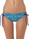 Roxy Juniors Bali Tide Scooter Lowrider Tie Side Bottom, Deep Blue, Large