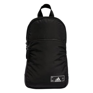 adidas Essentials Sling Small Crossbody Bags for Women and Men (5L), Black, One Size