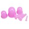 Exceart 6pcs Vacuum Suction Cup Cupping Massage Vacuum Massage Cup face Sucker Suction Cups for Body Anti- Cups Body Cupping Silicone Suction Cupping Suite Cleansing