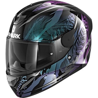 Shark HE4038DKVXL DSKWAL 2 SHIGAN - Black / Violet / Glitter - L