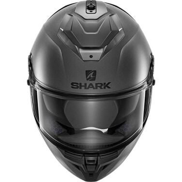SHARK unisex adult Full Face SPARTAN GT BLANK Matte Anthracite Matte L, Multi, Large US