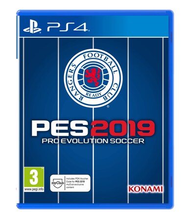 Pro Evolution Soccer 2019 - Rangers Edition (PS4)