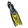 SCUBAPRO Twin Jet Max Diving Fin (Black/Yellow, Extra Large)