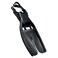 Scubapro Twin Jet Adjustable Diving Fin (Black, Small)