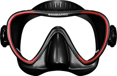 SCUBAPRO Synergy 2 Diving Mask (Red/Black)
