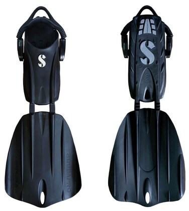 Scubapro Seawing Nova Open Heel Fins - Black - Small