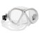 SCUBAPRO Spectra Mini Scuba Mask with Ultra Clear Dual Lens and EZ Equalize Nose Pocket for Small Divers, Clear/White