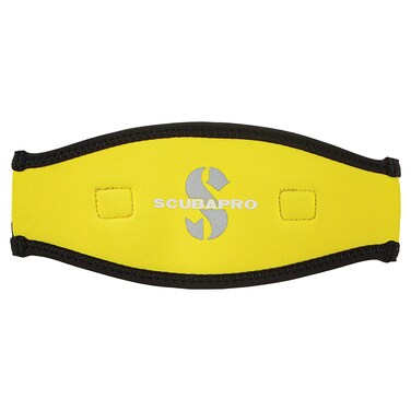 Scubapro Neoprene Mask Strap Cover, Yellow, One Size (24.700.050)