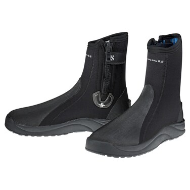 SCUBAPRO Heavy-Duty Diving Boot, 6.5 mm (Black, Medium)