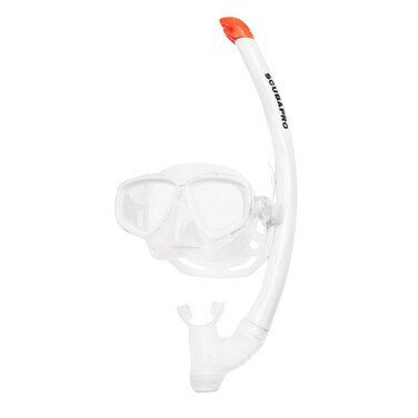 SCUBAPRO Ecco Diving Mask with Snorkel (White)