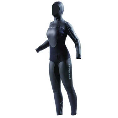 SCUBAPRO Element Freediving Suit, Women, Black, L, 3mm