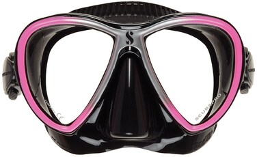 SCUBAPRO Synergy Twin Trufit Diving Mask (Pink/Silver)
