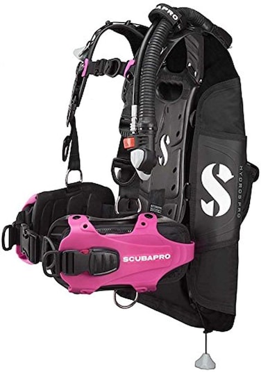 SCUBAPRO Hydros Pro Women's BCD w/BPI, Pink, L