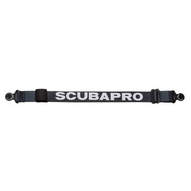 SCUBAPRO Comfort Strap for Scuba Diving or Snorkeling Masks with Round-Buckle Connections, Black