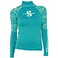 SCUBAPRO Women's Standard UPF 50 Rash Guard, Long Sleeve, Caribbean, XS