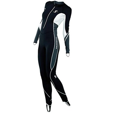 SCUBAPRO Women's UPF50 Steamer, Graphite, Large
