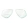 SCUBAPRO Replaceable Bi-Focus Optical Lens for Zoom and Flux Twin Dive Masks, Right +2