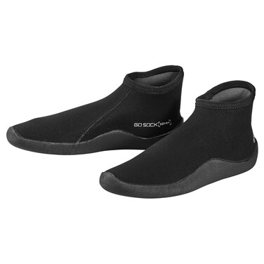 SCUBAPRO Go 3 mm Thin Sole Diving Sock (Extra Large, Black)