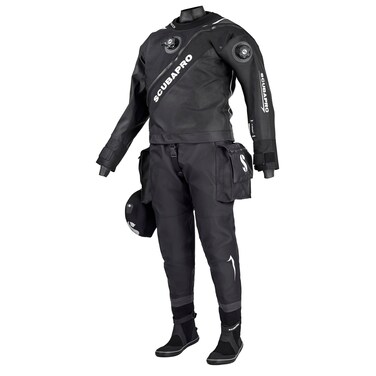 SCUBAPRO Definition Dry HD Men's Scuba Diving Drysuit, Heavy-Duty Trilaminate Design, X-Large