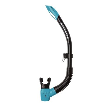 SCUBAPRO Spectra Snorkel (Black/Turquoise)