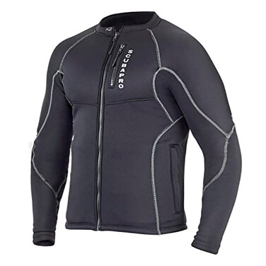 SCUBAPRO K2 Midweight Top Undergarment, Men, Black, 2XL