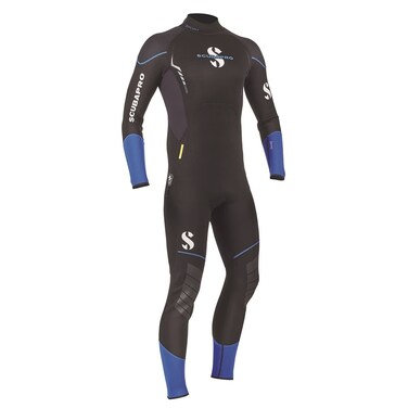 SCUBAPRO Men's Sport Steamer Wetsuit with 3mm Thickness, Small, Black/Blue