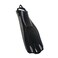 SCUBAPRO GO Sport Scuba Fin for Scuba Diving, Snorkeling and Swimming, with Bungee Open Heel Strap, Large, Black