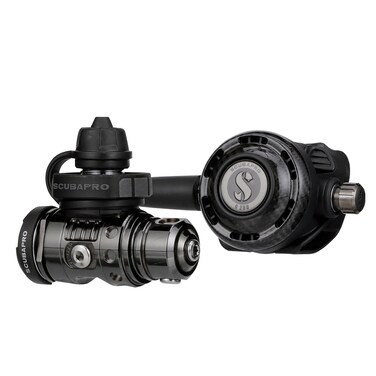 SCUBAPRO MK19 Evo Din300/G260 Carbon Black Tech Dive Regulator System
