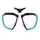 SCUBAPRO D-Mask Color Kit, Turquoise